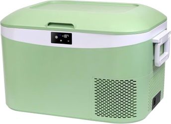Megiu 12 Volt Refrigerator Portable Car Freezer 13.5 Quart (12.8 Liter) Compressor Cooler 12V/24V