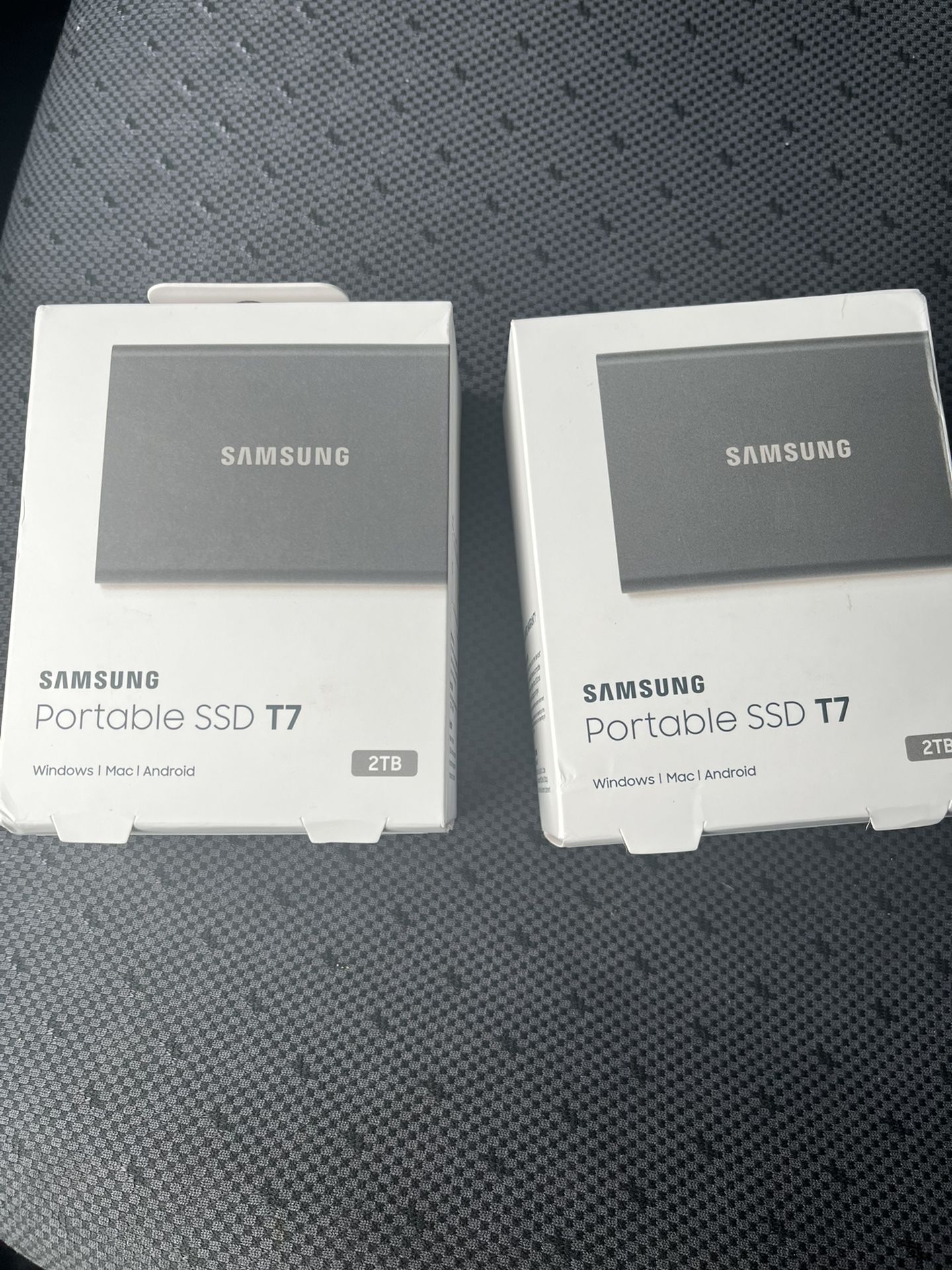 Samsung Portable SSD T7 2TB Super Fast External Storage