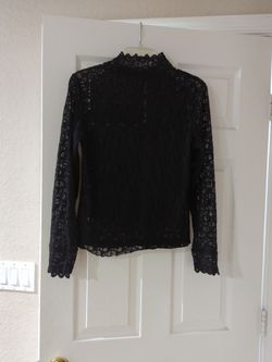 See Through CD Designer Blouse