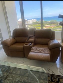 Couch/love seat dual electric recliner