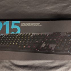 New Logitech G915 LIGHTSPEED