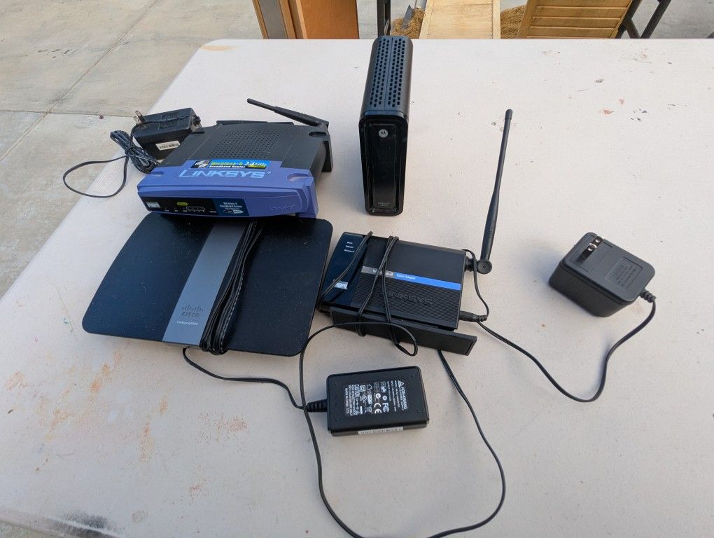 Routers & Modem - $10 For Everything 