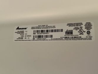 Amana French Door Refrigerator