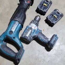 Makita 18v Tools. For Parts