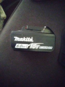 Makita 18v 6.0ah lithium ion battery