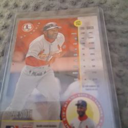 Ozzie Smith Baseball Card.