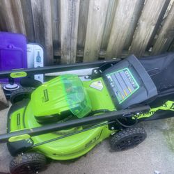 Green Works Lawn Mower