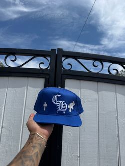 Chrome heart hat