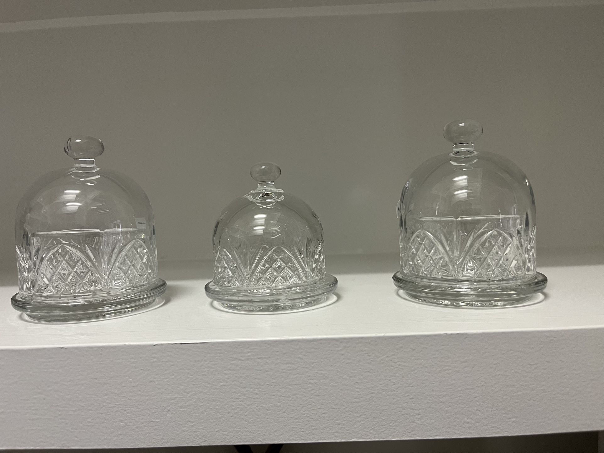 Dublin Crystal Domes Collection -Set of 3