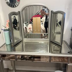glass vanity/dresser 