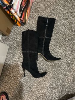 Womens black boots