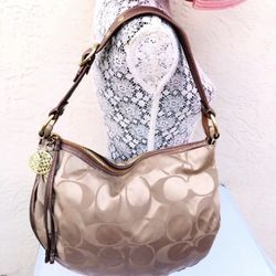 Authentic Brown coach Hobo Purse