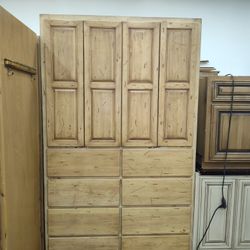 Alder Wood Closet Organizer