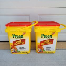 Preen Garden Weed Preventer 22lb - New 