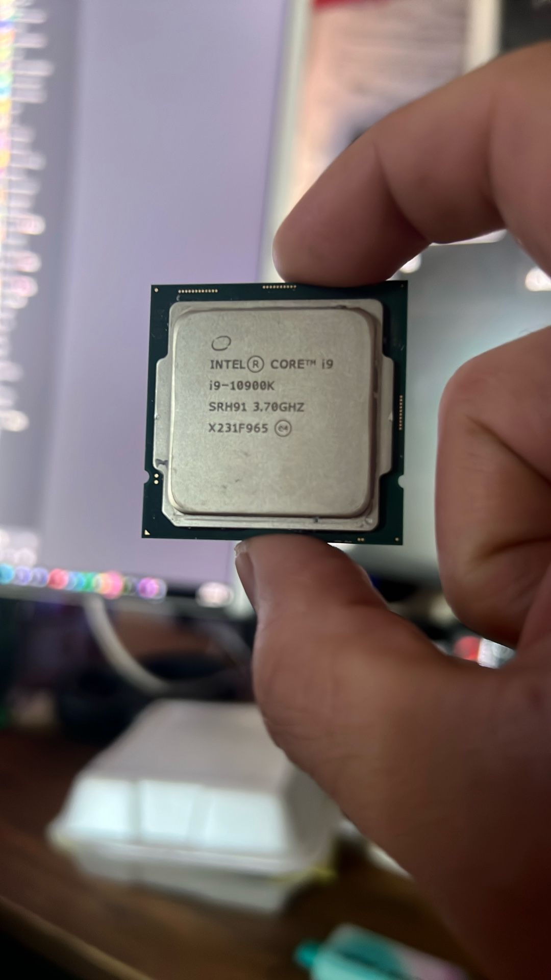 Intel i9 10900k Used