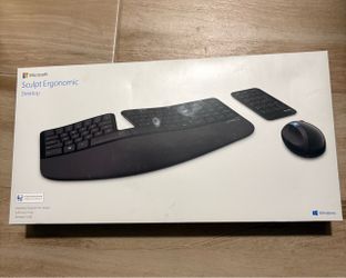 New Microsoft Ergonomic Wireless Keyboard & Mouse