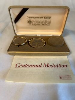 Commonwealth Edison Centennial Key Chain
