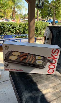 Large nonstick griddle new