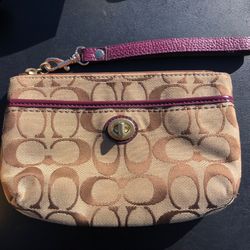 Coach Wrist Handbag