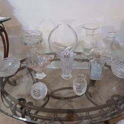 11 Pieces Of Fine Glass Ware