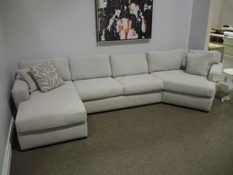 Jonathan Louis Rhodes 3 Piece Cuddler Sleeper Sectional