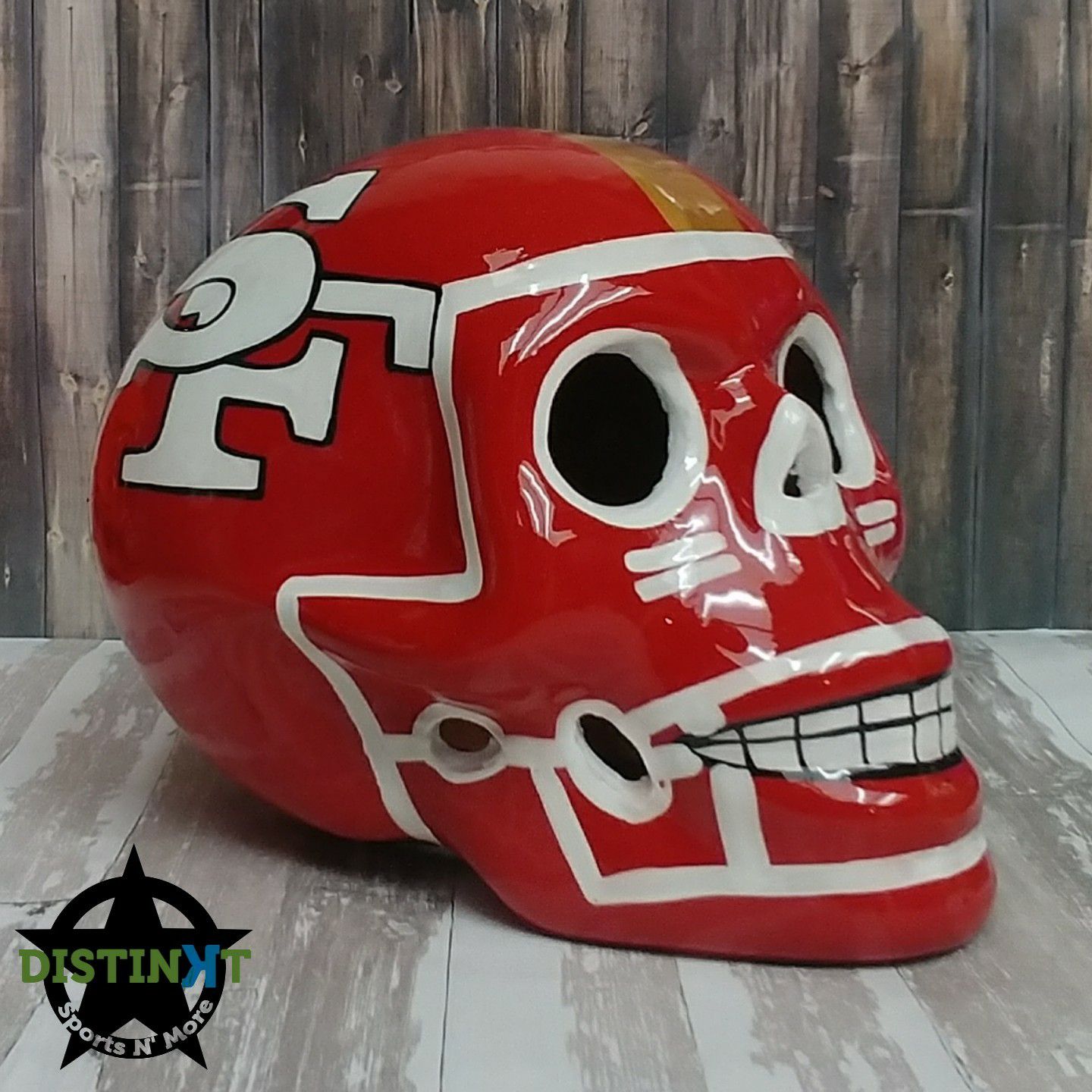 SF 49ers Concept Sugar Skull