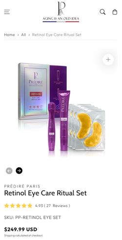 Retinol Eye Care Ritual Set