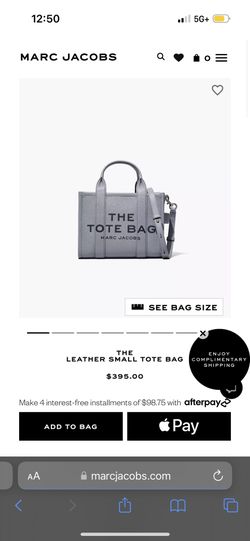 Marc Jacobs Tote Bag