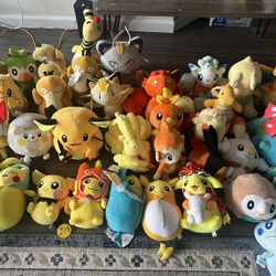 Pokémon Plushies