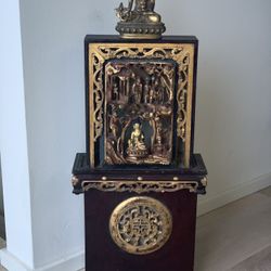 Antique Chinese Buddhist Shrine