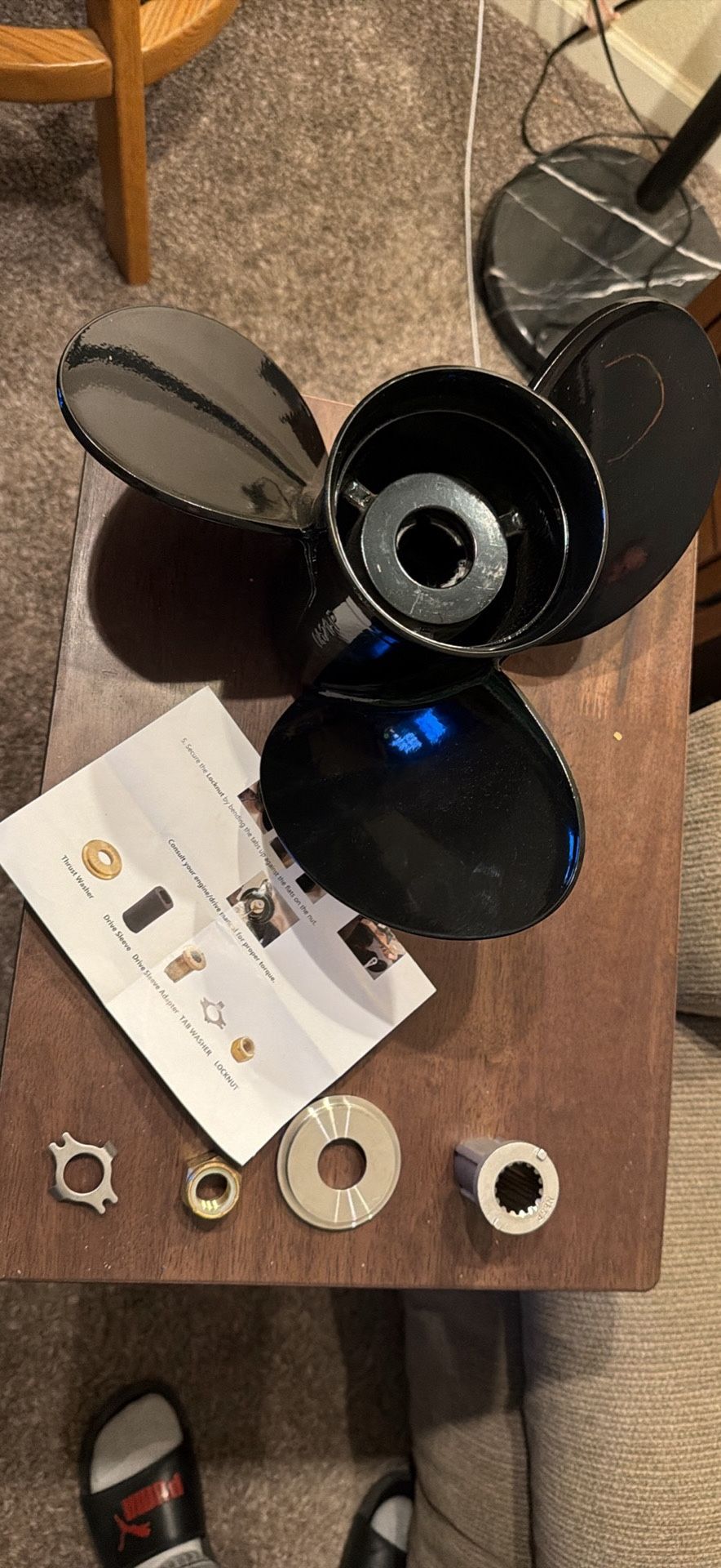 14 1/4 X 21 3 Blade Propeller 