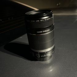 Canon EF-S 55-250mm f/4.0-5.6 IS Lens (used)