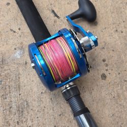 Avet Fishing Reel/Power Pro Braid/New Star Rod