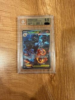 2025 Charizard Mega Evolution Beckett 9.5