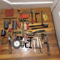 Carpentry, Painting, And Other Random Work Tools.