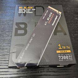 WD_BLACK SN850X 1TB NVMe SSD - M.2 2280, Up to 7,300 MB/s Read speeds