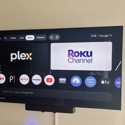 75” Hisense Google Smart TV