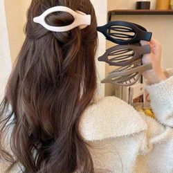 1pc Beige Extra Large 12cm/4.72in Hair Clips