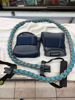 Empower Wrist Weights and Ignite by SPRI Resistance Band Set