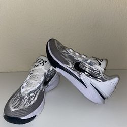White/Black Nike Air Zoom G.T. Cut 2 Basketball Shoes