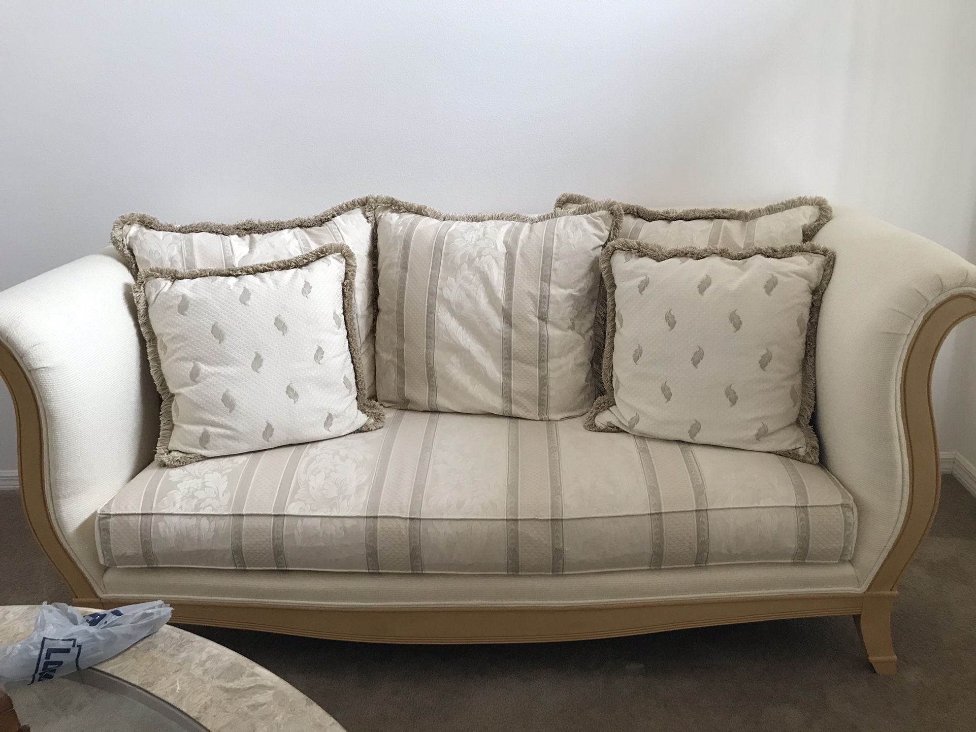 Thomasville Chair and Loveseat