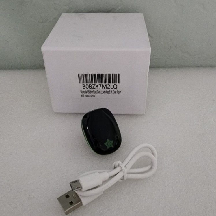 Children Pulse Oximeter KidsO2 Ring SpO2 & Pulse Rate for 3~10 Years Old Kids