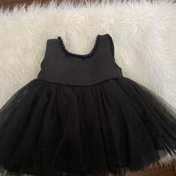 Baby Girl Black Dress