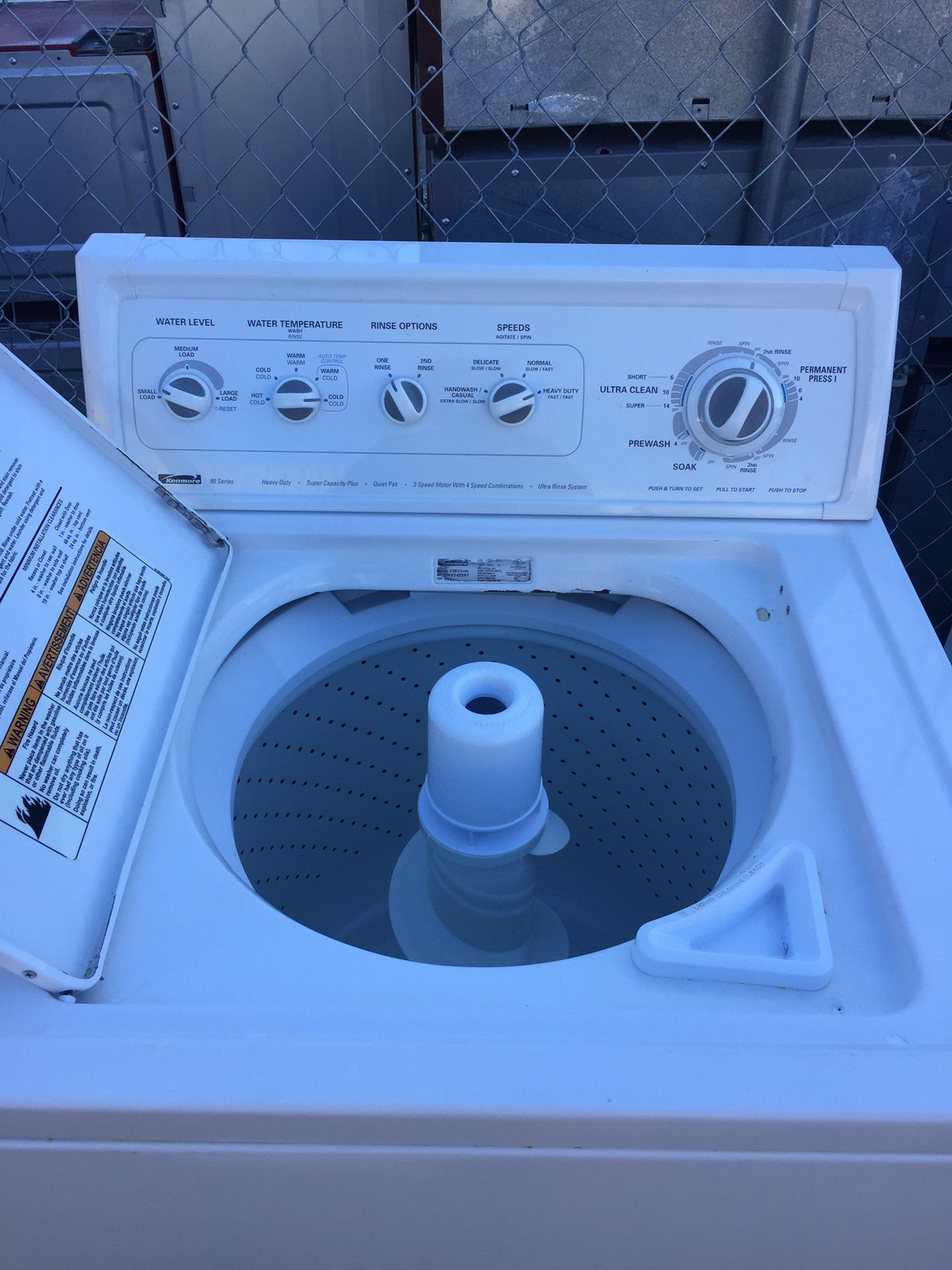 Kenmore Elite Top load washer