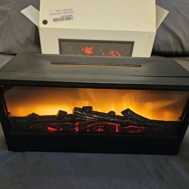 Color Changing Fireplace Oil Diffuser & Humidifier