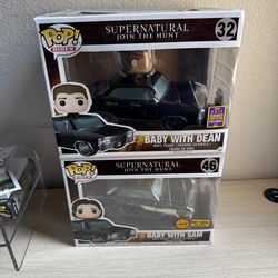 Sam and Dean With Baby Supernatural FUNKO POP Rides