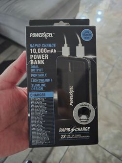 Powerxcel 10,000 mah  Power Bank ( rapid charge)