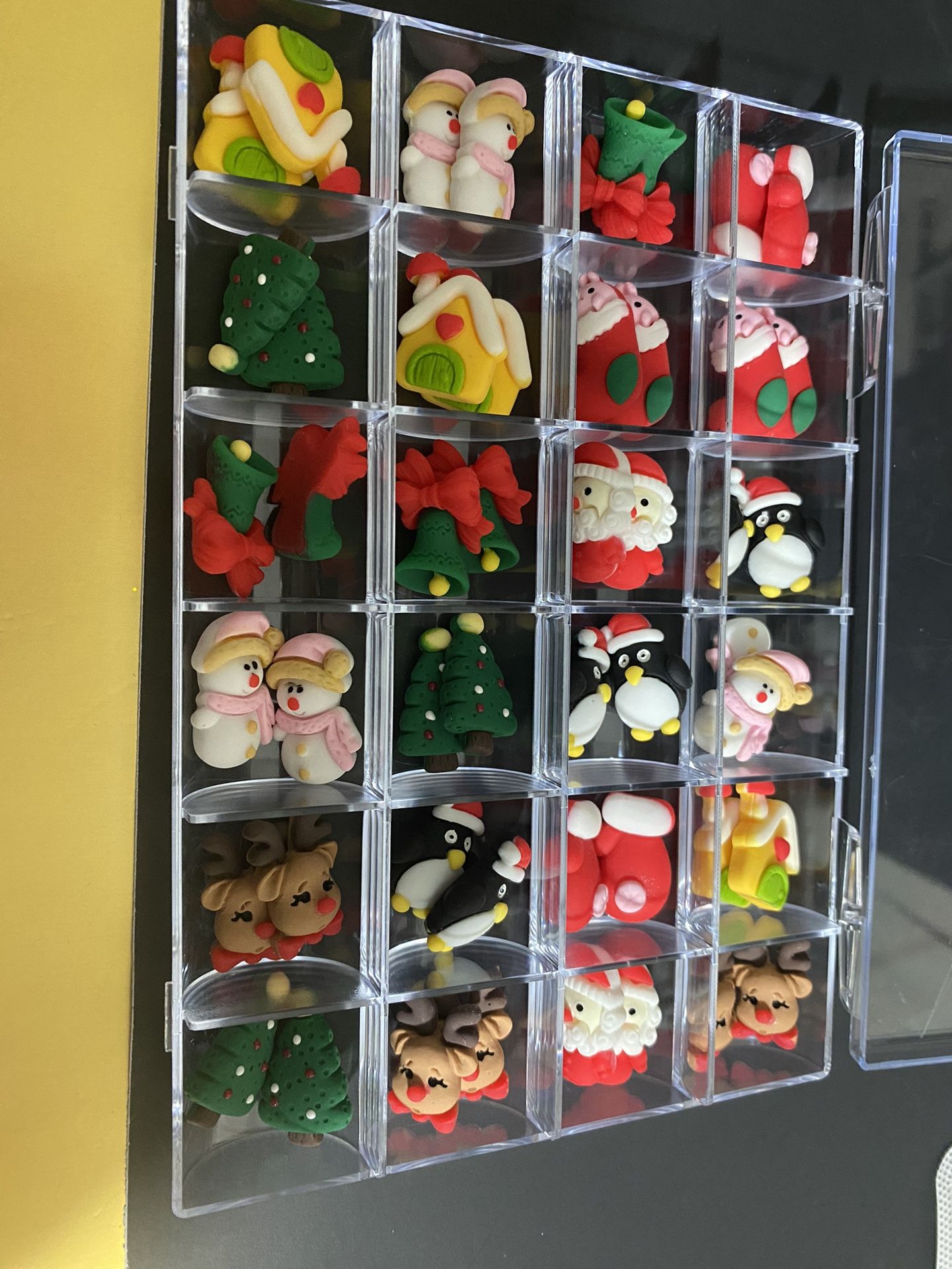 Dijes Navideño Para Uñas