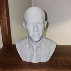 Barack Obama Bust (gray)