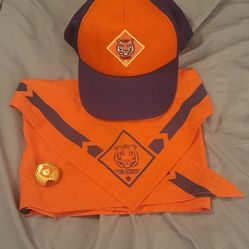 Tiger Scout/Boy Scouts Of America- Hat, Etc